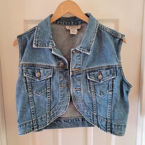 Limited Jeans Vintage Denim Vest Size L